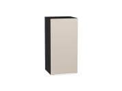 Шкаф верхний с 1-ой дверцей Фьюжн 716*350*320 Cream Silk / Graphite