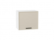 Шкаф верхний горизонтальный Фрейм 458*500*324 Cream Silk / Белый