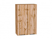 Шкаф верхний с 2-мя дверцами Флэт 920*600*318 Wotan Oak 2S / Дуб Вотан