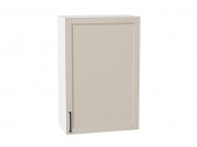 Шкаф верхний с 1-ой дверцей Сканди 920*600*320 Cream Silkwood / Белый