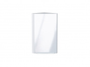 Шкаф верхний торцевой Фьюжн 716*300*306 Angel / Белый