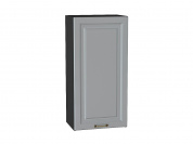 Шкаф верхний с 1-ой дверцей Ницца 920*450*318 Графит / Graphite