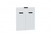 Комплект фасадов Евро Лайн для каркаса Ф-41М Н601М/ШП601 709*598*16 Белый