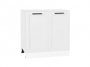 Шкаф нижний с 2-мя дверцами Нео 816*800*480 White Silk / Белый
