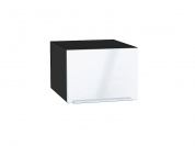 Шкаф верхний горизонтальный глубокий Фьюжн 358*500*576 Angel / Graphite