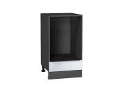 Шкаф нижний под духовку Фьюжн 816*450*476 Angel / Graphite