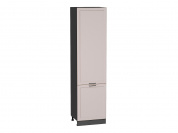 Шкаф пенал с 2-мя дверцами Барселона 2336*600*574 Кашемир / Graphite