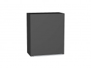 Шкаф верхний с 1-ой дверцей Фьюжн 716*600*320 Stormy Silk / Graphite