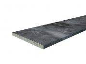 Столешница Hard-38U Прямая (упак.) 38*3050*600 Черный детройт