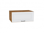 Шкаф верхний горизонтальный глубокий Ницца 358*800*574 Blanco / Дуб Вотан