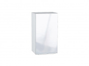 Шкаф верхний с 1-ой дверцей Фьюжн 716*400*320 Angel / Белый