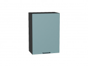 Шкаф верхний с 1-ой дверцей Флэт 716*500*318 Grey-green In 2S / Graphite