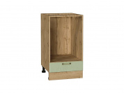 Шкаф нижний под духовку Ницца 816*450*474 Дуб оливковый / Дуб Вотан