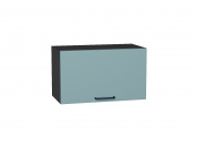 Шкаф верхний горизонтальный Флэт 358*600*318 Grey-green In 2S / Graphite