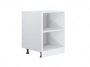 Фасад боковой Фьюжн для нижнего шкафа 716*573*18 Silky White