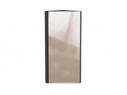 Шкаф верхний торцевой Фьюжн 920*300*306 Gallant / Graphite