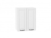 Шкаф верхний с 2-мя дверцами Дублин 716*600*318 Special White / Белый