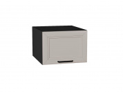 Шкаф верхний горизонтальный глубокий Нео 358*500*576 Clay Silk / Graphite