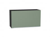 Шкаф верхний горизонтальный Фьюжн 458*800*318 Silky Mint / Graphite