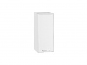 Шкаф верхний с 1-ой дверцей Квадро 716*300*321 Белый / Белый