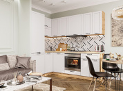 Барселона-04 2140*1550/2200*600 Белый