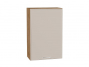 Шкаф верхний с 1-ой дверцей Квадро 920*600*321 Кашемир / Дуб Вотан
