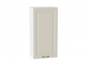 Шкаф верхний с 1-ой дверцей Ницца 920*450*318 Агат / Белый