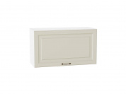 Шкаф верхний горизонтальный Ницца 458*800*318 Агат / Белый