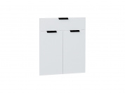 Комплект фасадов Евро для каркаса Ф-41М Н601М/ШП601 709*598*16 Белый