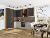 Евро Лайн-07 2340*2000/3000*600 Антрацит/Агат