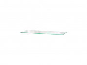 Полка из закаленного стекла для верхнего шкафа 5*768*290 Прозрачный
