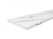 Столешница Hard-38 кромка с 4-х сторон Прямая 38*3000*600 Гранит белый