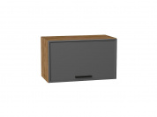 Шкаф верхний горизонтальный Фрейм 358*600*324 Stormy Silk / Дуб Вотан