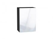 Шкаф верхний с 1-ой дверцей Фьюжн 716*500*320 Angel / Graphite