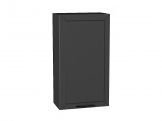 Шкаф верхний с 1-ой дверцей Глетчер 920*500*318 Маренго Силк / Graphite