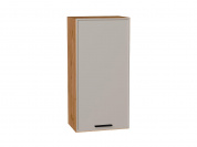 Шкаф верхний с 1-ой дверцей Фрейм 920*450*324 Clay Silk / Дуб Вотан