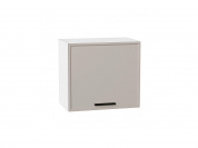 Шкаф верхний горизонтальный Фрейм 458*500*324 Clay Silk / Белый