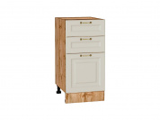 Шкаф нижний с 3-мя ящиками Ницца 816*400*478 Агат / Дуб Вотан