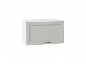 Шкаф верхний горизонтальный Сканди 358*600*320 Cappuccino Softwood / Белый