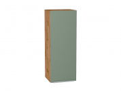 Шкаф верхний с 1-ой дверцей Фьюжн 920*350*320 Silky Mint / Дуб Вотан