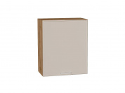 Шкаф верхний с 1-ой дверцей Квадро 716*600*321 Кашемир / Дуб Вотан