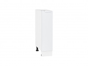 Шкаф нижний бутылочница Фьюжн 816*200*480 Silky White / Белый