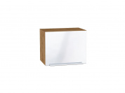 Шкаф верхний горизонтальный Фьюжн 358*450*320 Angel / Дуб Вотан