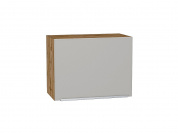 Шкаф верхний горизонтальный Фьюжн 458*600*318 Silky Light Grey / Дуб Вотан