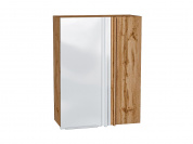 Шкаф верхний прямой угловой Фьюжн 920*700*345 Angel / Дуб Вотан