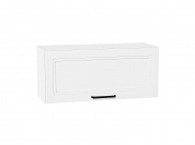 Шкаф верхний горизонтальный Нео 358*800*320 White Silk / Белый