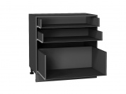 Каркас нижнего шкафа с 3-мя ящиками Н 803 816*800*462 Graphite