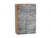 Шкаф верхний с 2-мя дверцами Флэт 920*600*318 Temple Stone 2S / Дуб Вотан