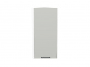 Шкаф верхний торцевой Лайт 920*300*304 Special Grey / Белый