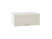 Шкаф верхний горизонтальный глубокий Ницца 358*800*574 Агат / Белый